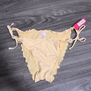 Pastel Yellow Bikini Bottoms